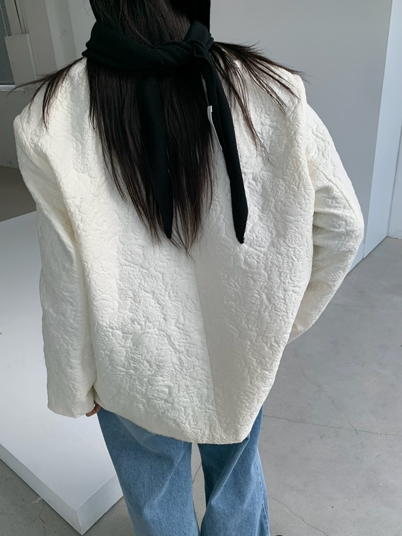 LOVEMYSANTA東大門直郵女裝新品真品休閑推薦時尚夾克提花LOVEMYSANTA夾克