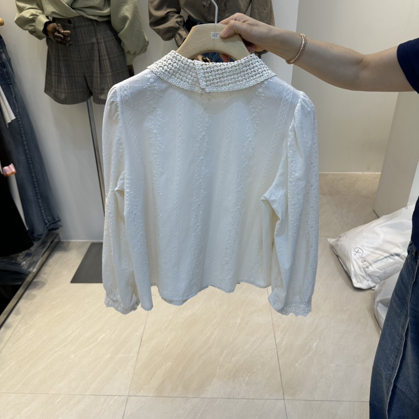 2AN.B東大門代購女裝新品熱賣人氣時尚推薦休閑襯衫蕾絲衫2AN.B襯衫/蕾絲衫