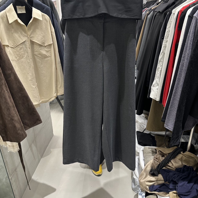 VIVEL東大門實拍女士新品人氣真品休閑時尚熱賣推薦休閑褲VIVEL休閑褲圖色1墨色