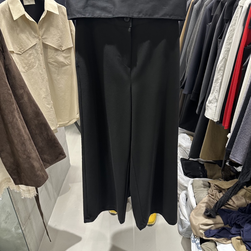 VIVEL東大門實拍女士新品人氣真品休閑時尚熱賣推薦休閑褲VIVEL休閑褲圖色2黑色
