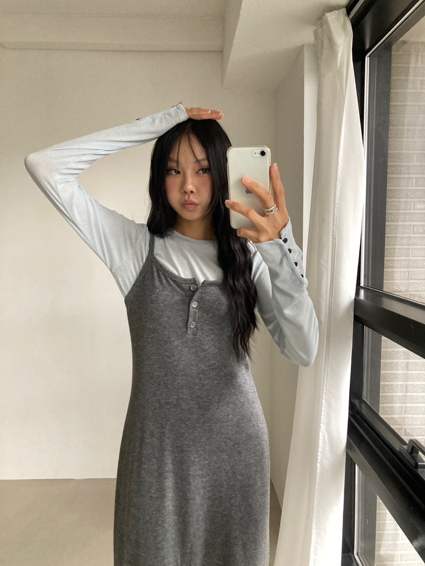 MORE THAN-P東大門實拍女裝新款休閑推薦真品時尚長袖T恤MORE THAN長袖T恤