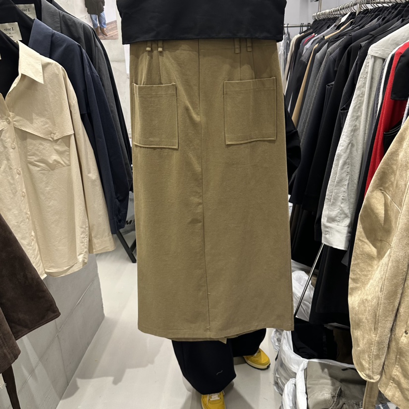 VIVEL東大門直郵女士新品時尚推薦人氣休閑真品熱賣長裙絲帶VIVEL長裙