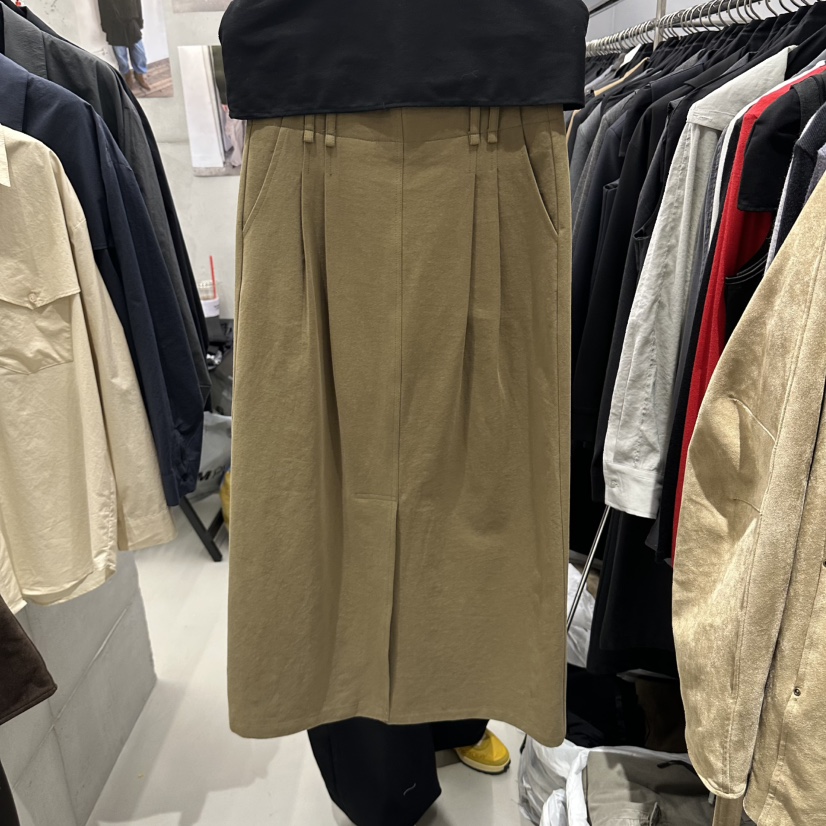 VIVEL東大門直郵女士新品時尚推薦人氣休閑真品熱賣長裙絲帶VIVEL長裙圖色2