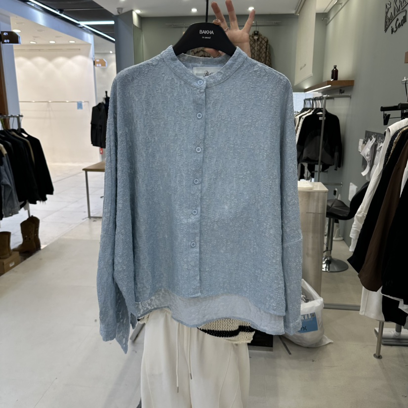 BAKHA東大門實拍女士新品時尚人氣推薦熱賣襯衫蕾絲衫經典CHARLES THE SECOND/CHEAP-CHIC襯衫/蕾絲衫圖色2