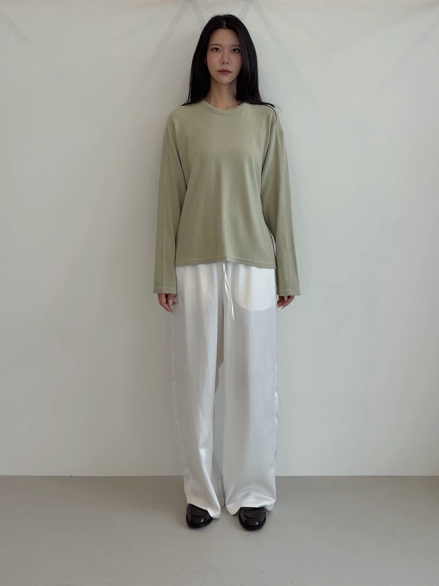 ELIA東大門實拍女裝新品人氣推薦時尚熱賣真品長袖T恤羊毛ELIA長袖T恤