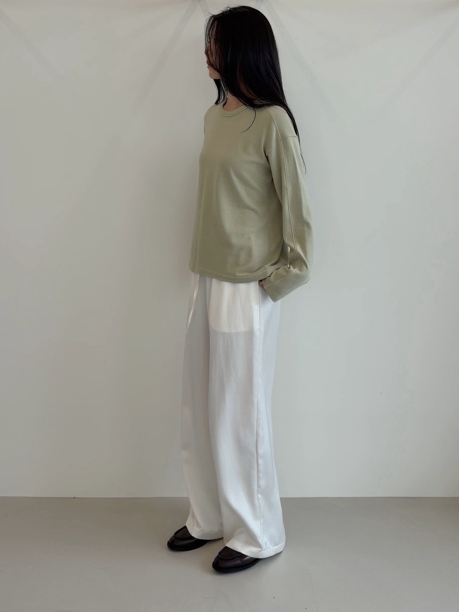 ELIA東大門實拍女裝新品人氣推薦時尚熱賣真品長袖T恤羊毛ELIA長袖T恤