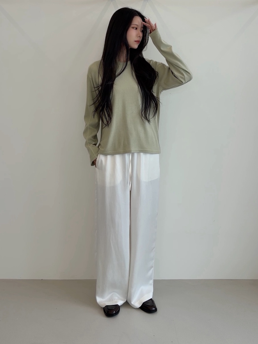 ELIA東大門實拍女裝新品人氣推薦時尚熱賣真品長袖T恤羊毛ELIA長袖T恤