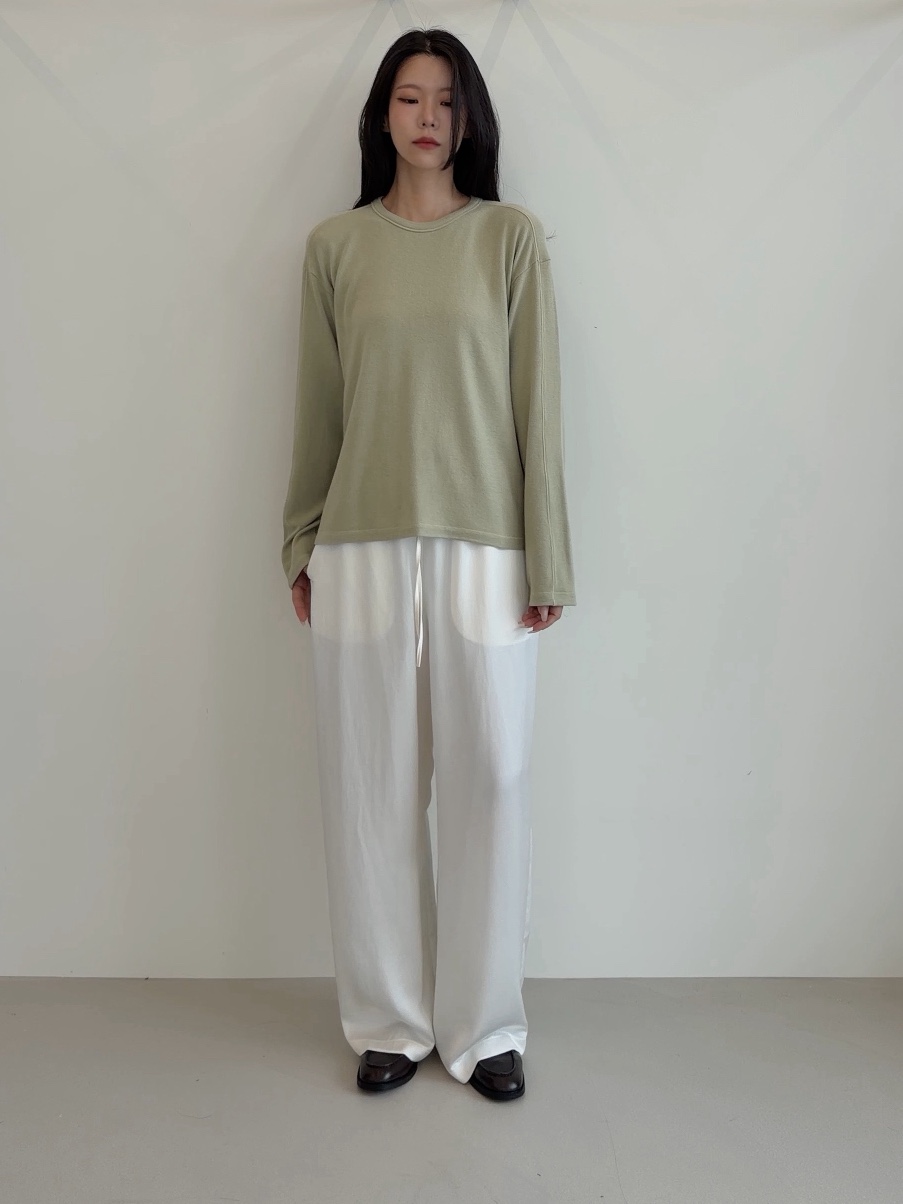 ELIA東大門實拍女裝新品人氣推薦時尚熱賣真品長袖T恤羊毛ELIA長袖T恤