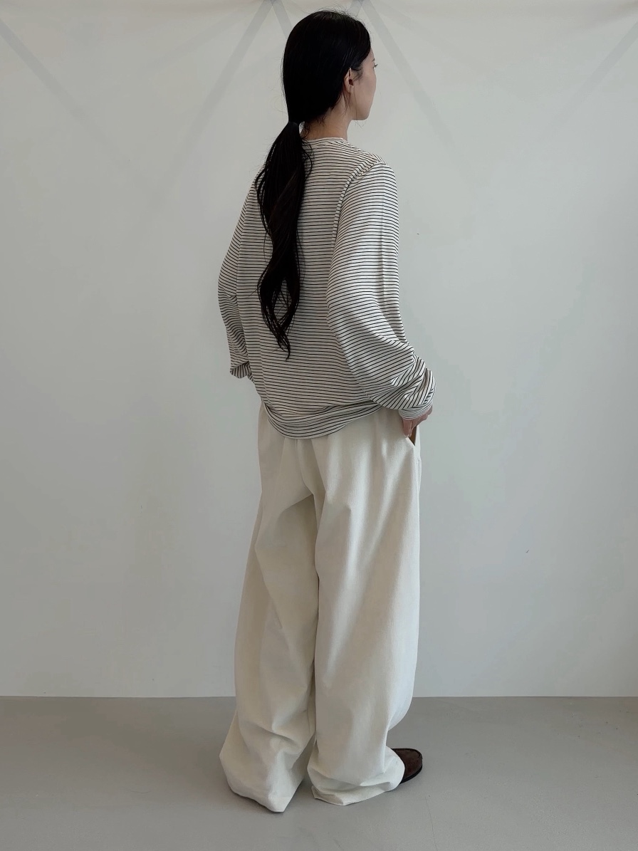ELIA東大門代購女裝新品時尚休閑推薦熱賣人氣長袖T恤柔軟ELIA長袖T恤