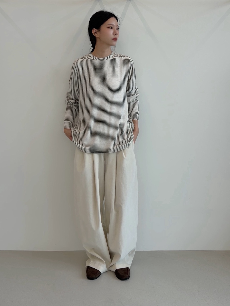 ELIA東大門代購女裝新品時尚休閑推薦熱賣人氣長袖T恤柔軟ELIA長袖T恤