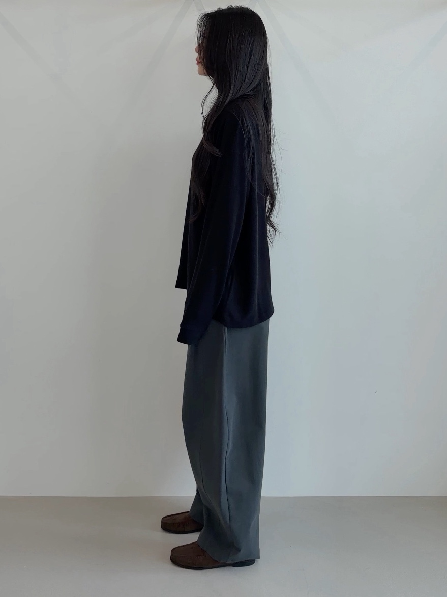 ELIA東大門代購女裝新品時尚休閑推薦熱賣人氣長袖T恤柔軟ELIA長袖T恤