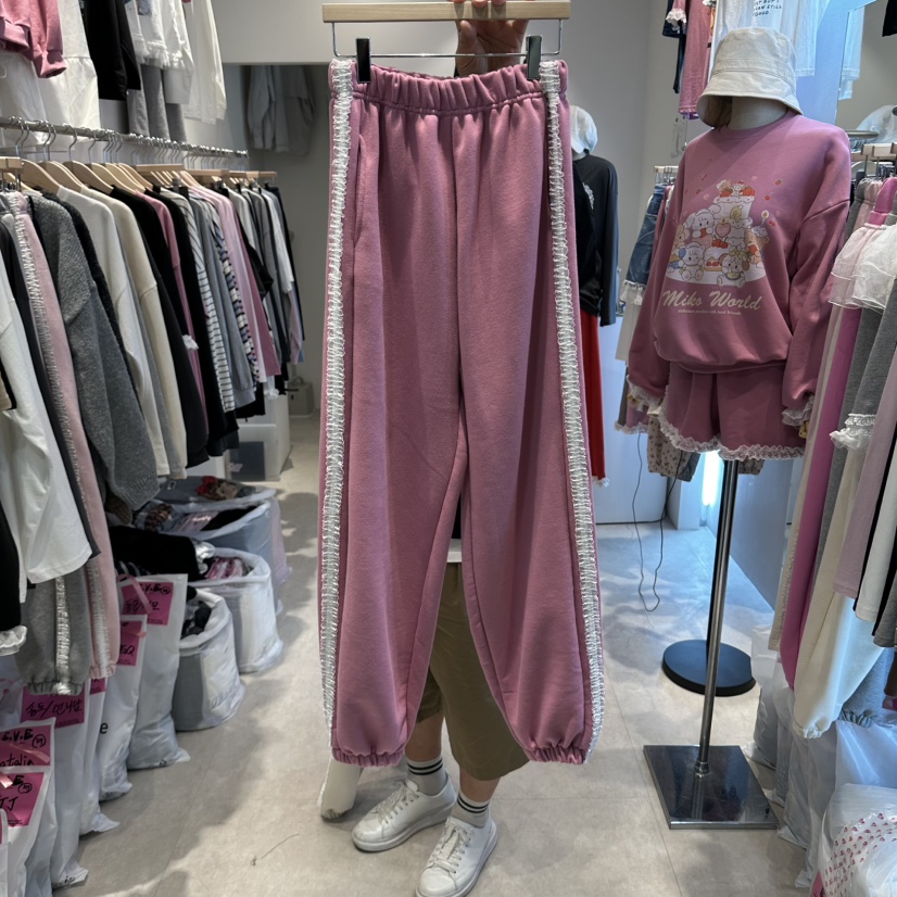 EVE東大門直郵女士新品推薦人氣真品休閑時尚休閑褲可愛的EVE休閑褲圖色2