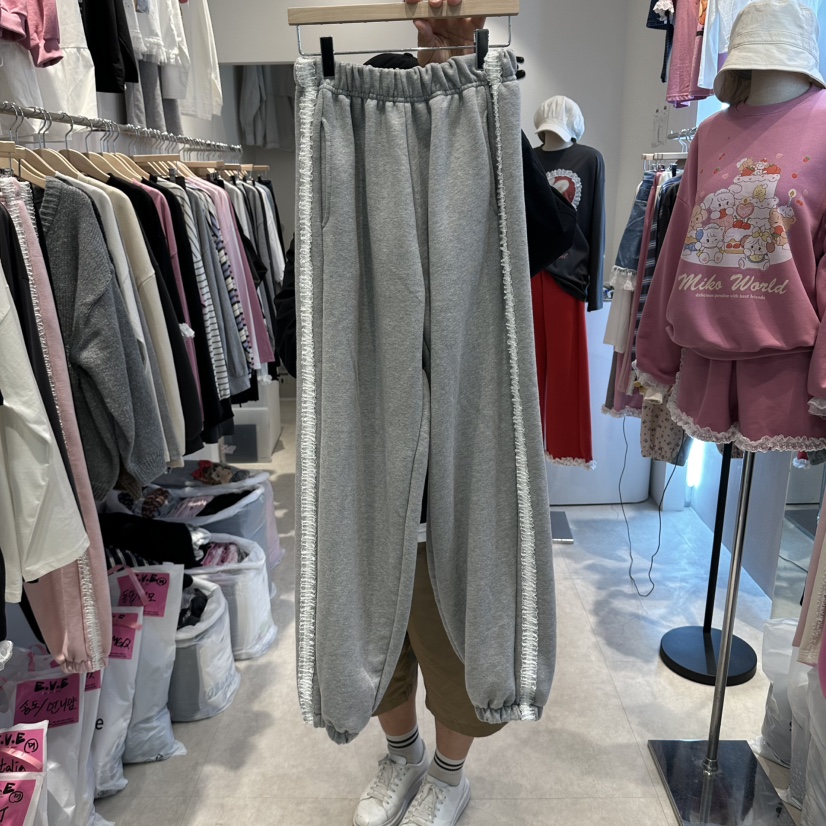 EVE東大門直郵女士新品推薦人氣真品休閑時尚休閑褲可愛的EVE休閑褲圖色3