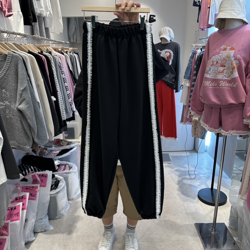 EVE東大門直郵女士新品推薦人氣真品休閑時尚休閑褲可愛的EVE休閑褲圖色5