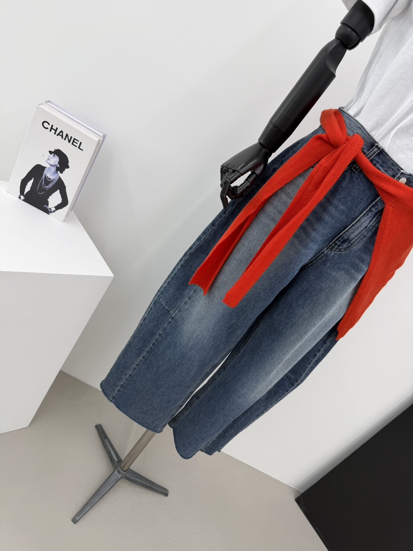 RED-A韓國代購女裝新品熱賣休閑真品人氣推薦時尚牛仔褲RED-A牛仔褲