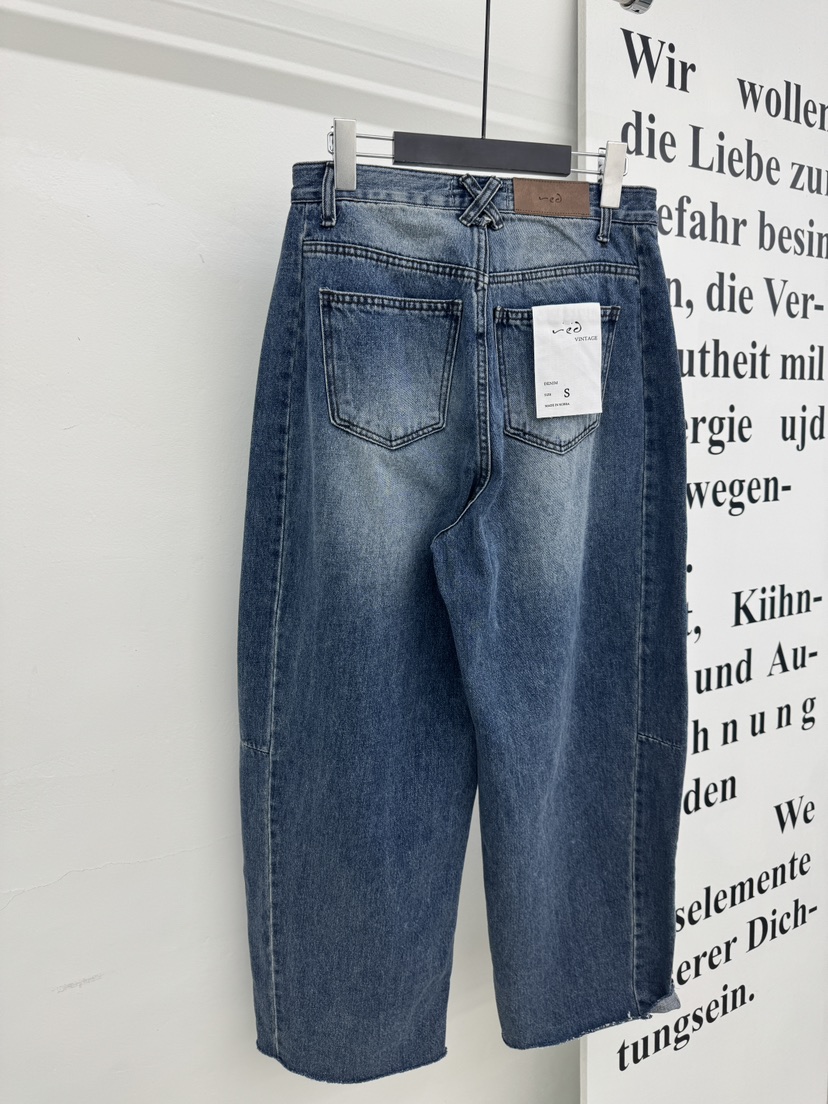 RED-A韓國代購女裝新品熱賣休閑真品人氣推薦時尚牛仔褲RED-A牛仔褲