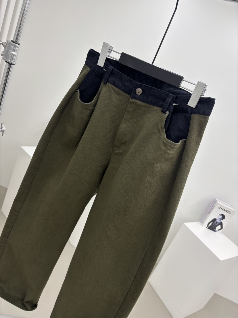 RED-A韓國代購女士新品熱賣真品時尚推薦人氣休閑褲撞色RED-A休閑褲