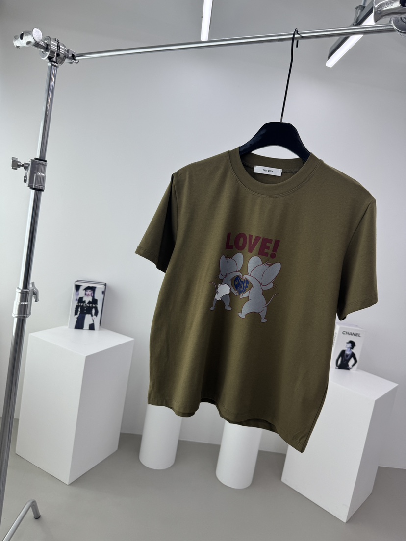 RED-A東大門直郵女裝新品推薦時尚休閑人氣熱賣真品T恤RED-AT恤圖色2