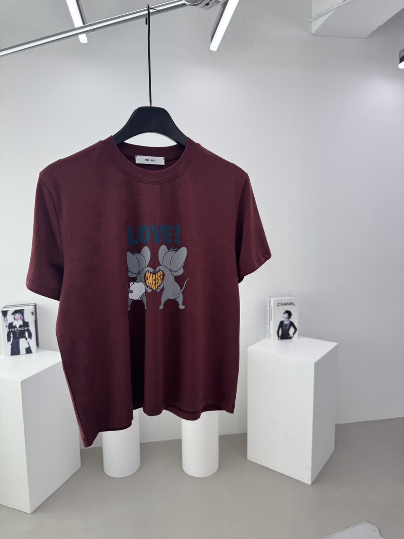 RED-A東大門直郵女裝新品推薦時尚休閑人氣熱賣真品T恤RED-AT恤圖色3