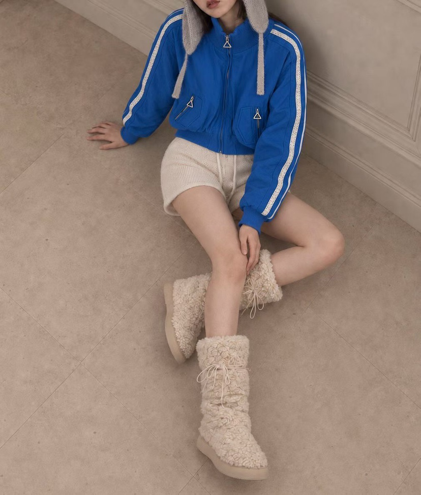 BUTTER-P東大門代購女裝新款真品休閑熱賣人氣短款棉服絨BUTTER-P短款棉服