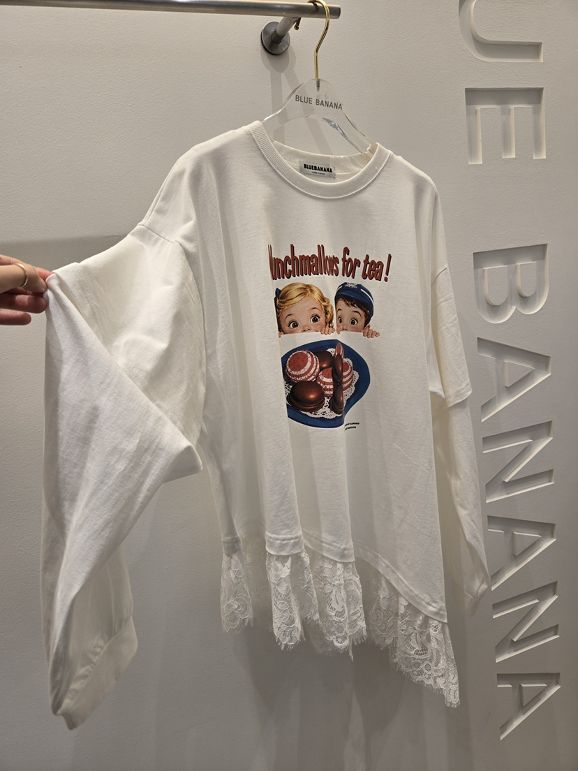 BLUE BANANA韓國代購女士新品推薦休閑熱賣真品長袖T恤棉BLUE BANANA長袖T恤
