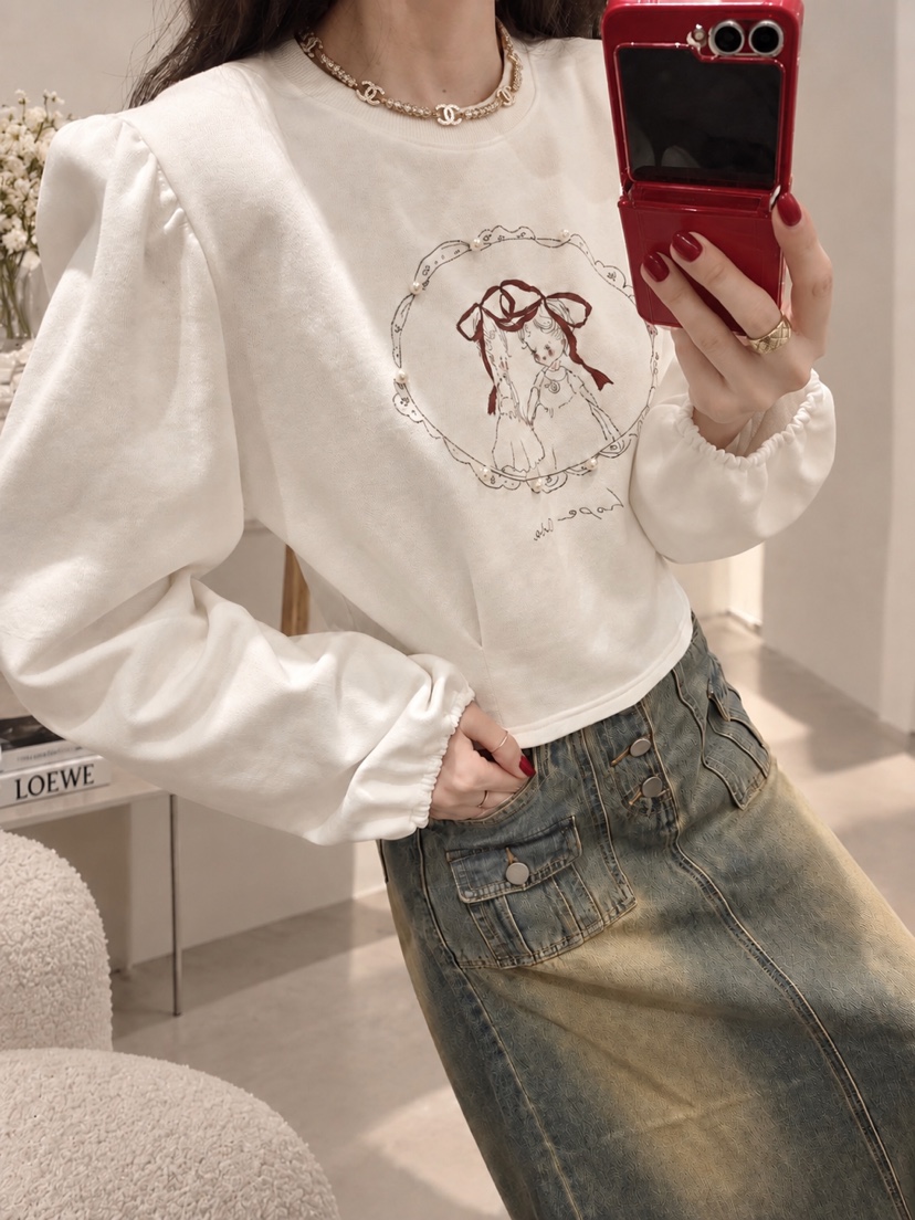BLUE BANANA東大門實拍女裝新品推薦人氣休閑真品時尚衛衣BLUE BANANA衛衣圖色1
