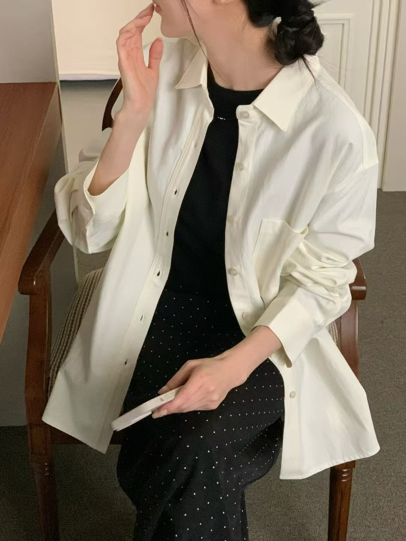 BINUS韓國直郵女裝新品休閑時尚真品人氣襯衫蕾絲衫不含內搭BINUS襯衫/蕾絲衫
