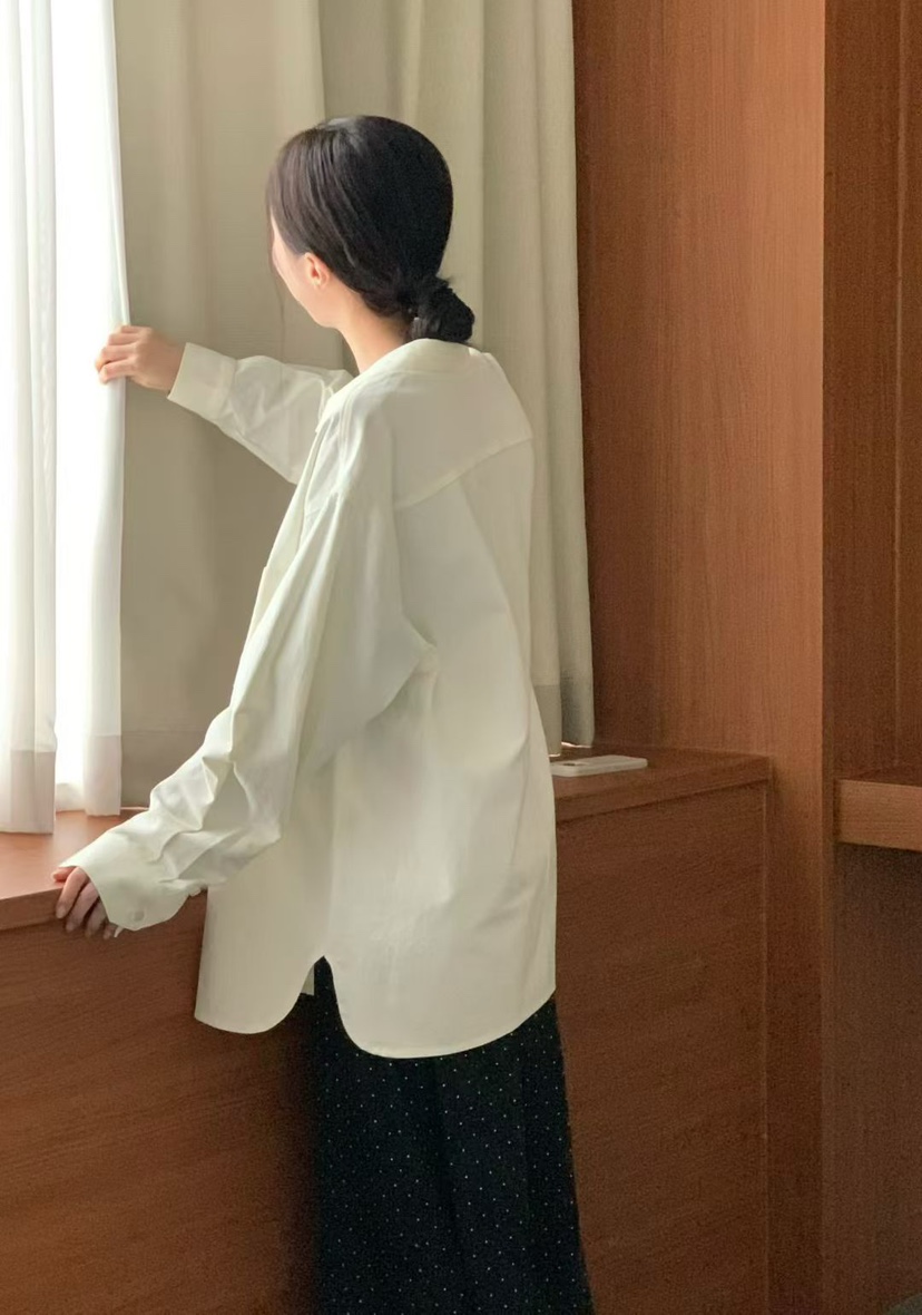 BINUS韓國直郵女裝新品休閑時尚真品人氣襯衫蕾絲衫不含內搭BINUS襯衫/蕾絲衫