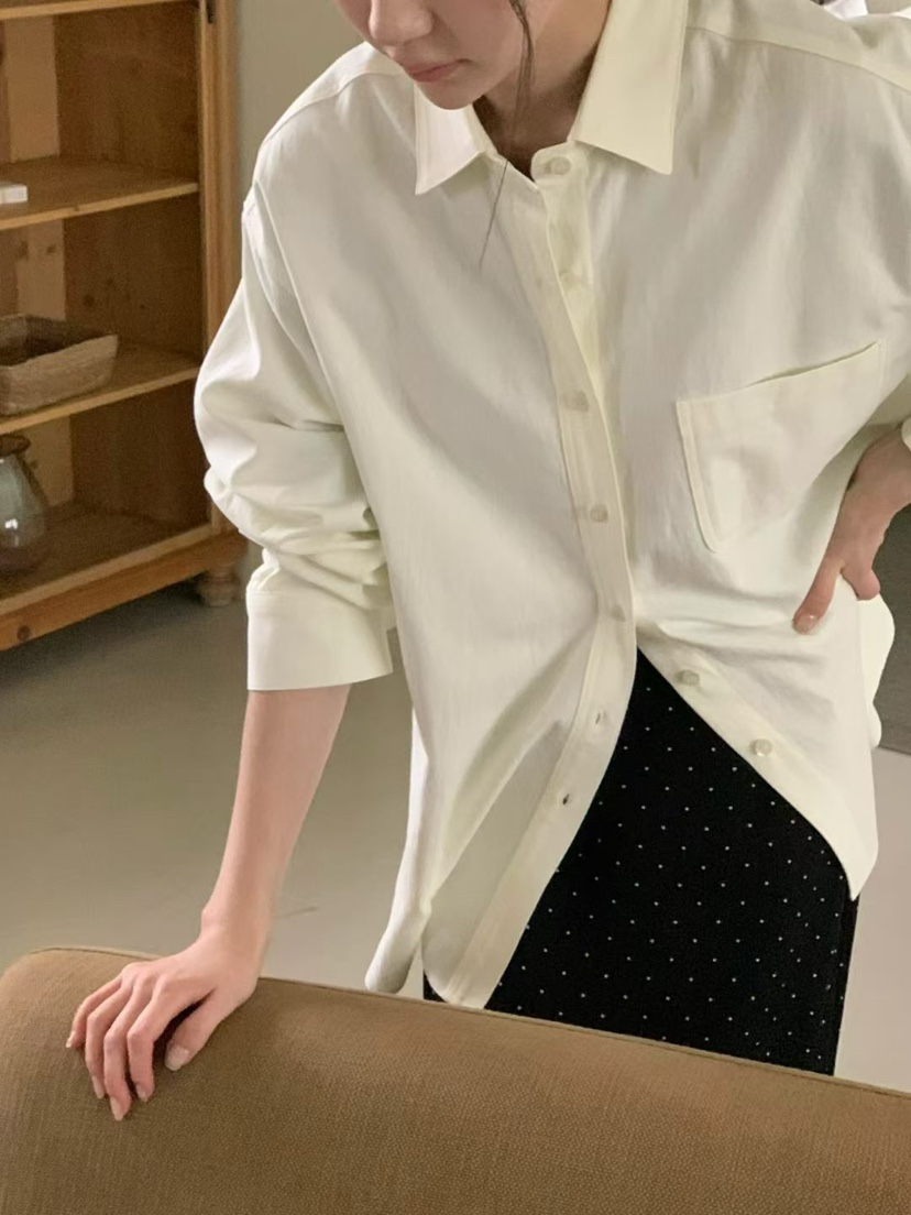 BINUS韓國直郵女裝新品休閑時尚真品人氣襯衫蕾絲衫不含內搭BINUS襯衫/蕾絲衫圖色3