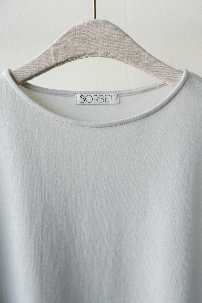 SORBET/FLAT WHITE韓國代購女士新款時尚衛衣可愛的船領SORBET/FLAT WHITE衛衣