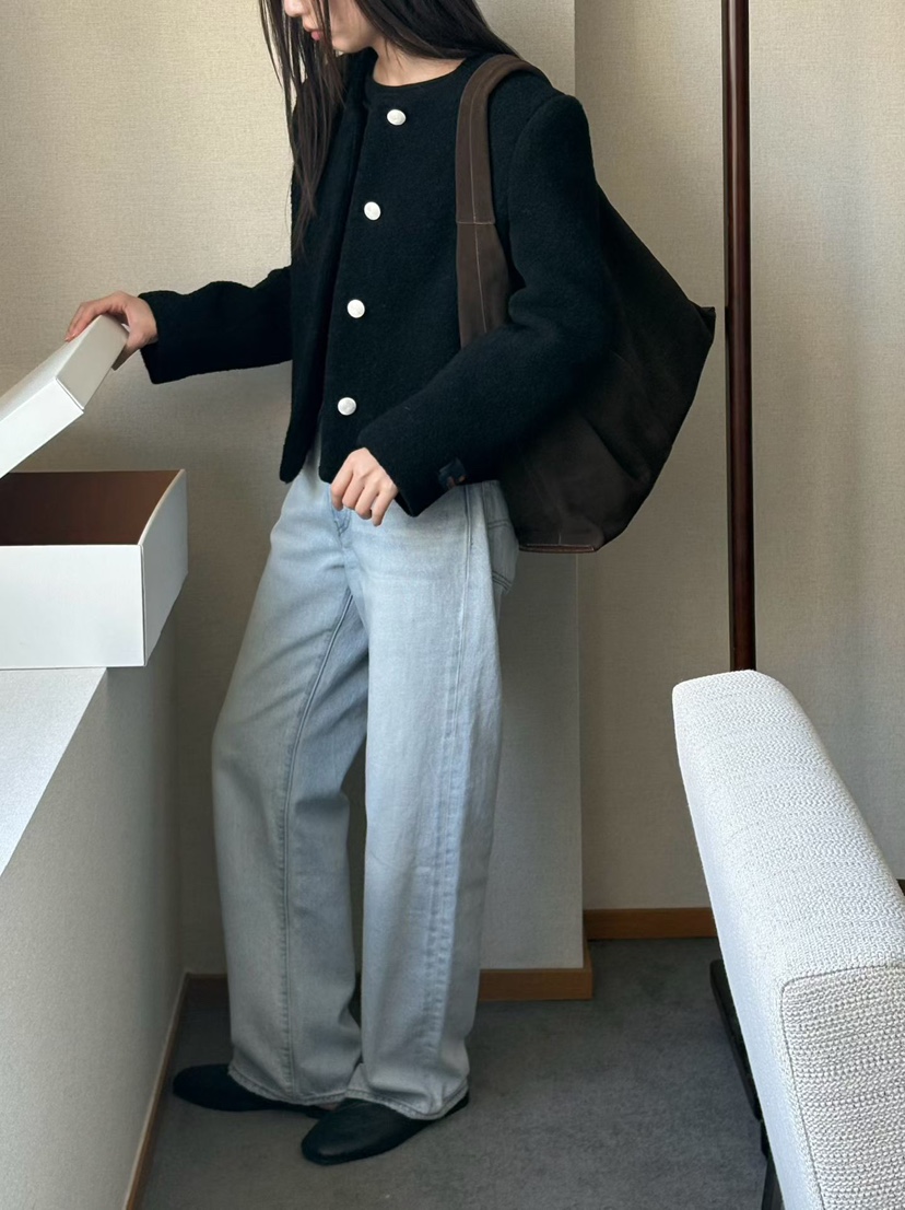 BINUS東大門代購女士新品真品熱賣休閑時尚推薦人氣短款大衣BINUS短款大衣