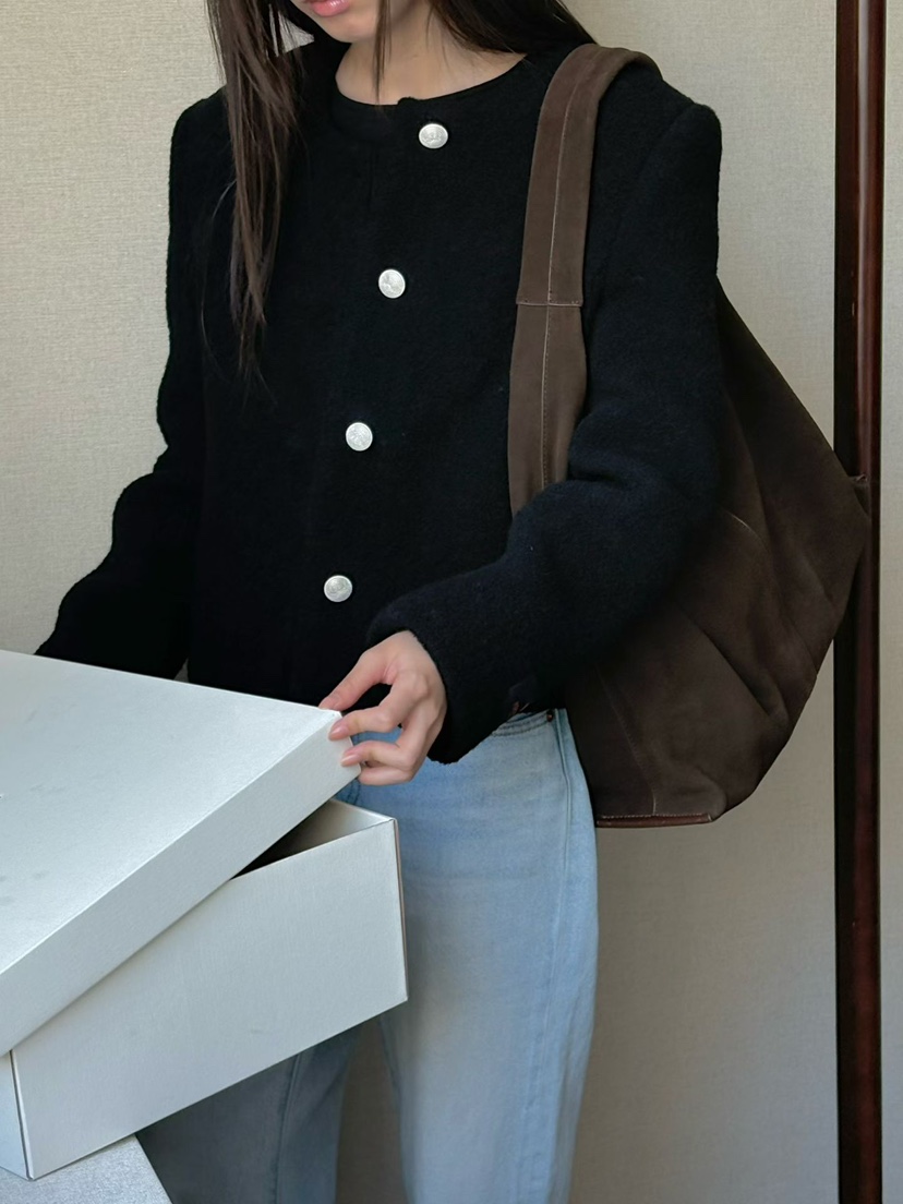 BINUS東大門代購女士新品真品熱賣休閑時尚推薦人氣短款大衣BINUS短款大衣