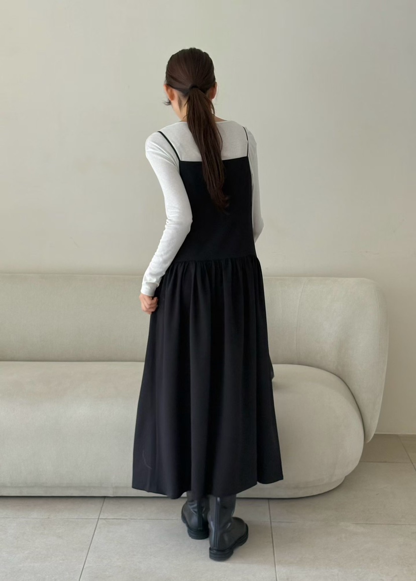 BINUS東大門實拍女士新品人氣真品熱賣推薦連衣裙不含內搭BINUS連衣裙