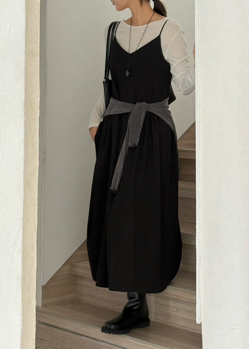 BINUS東大門實拍女士新品人氣真品熱賣推薦連衣裙不含內搭BINUS連衣裙