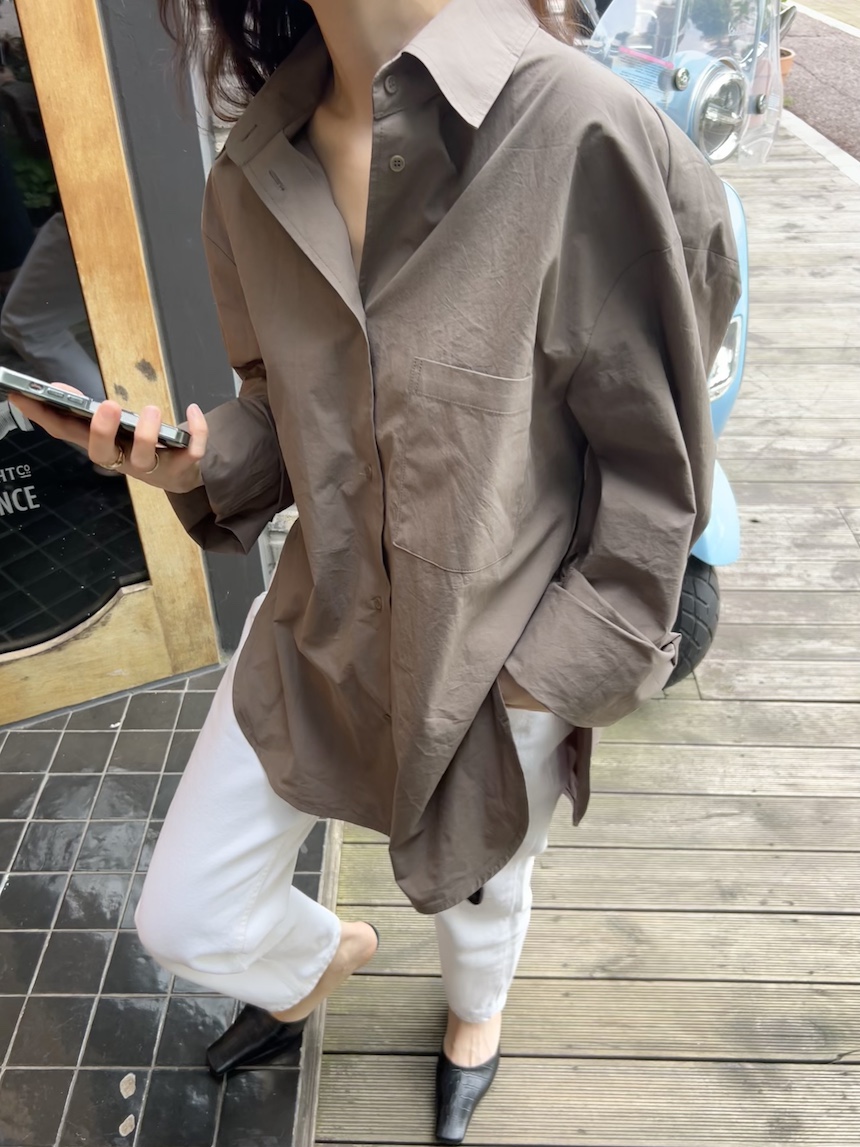 PLANTS ON GRAY東大門代購女裝新款時尚人氣襯衫蕾絲衫PLANTS ON GRAY襯衫/蕾絲衫圖色1