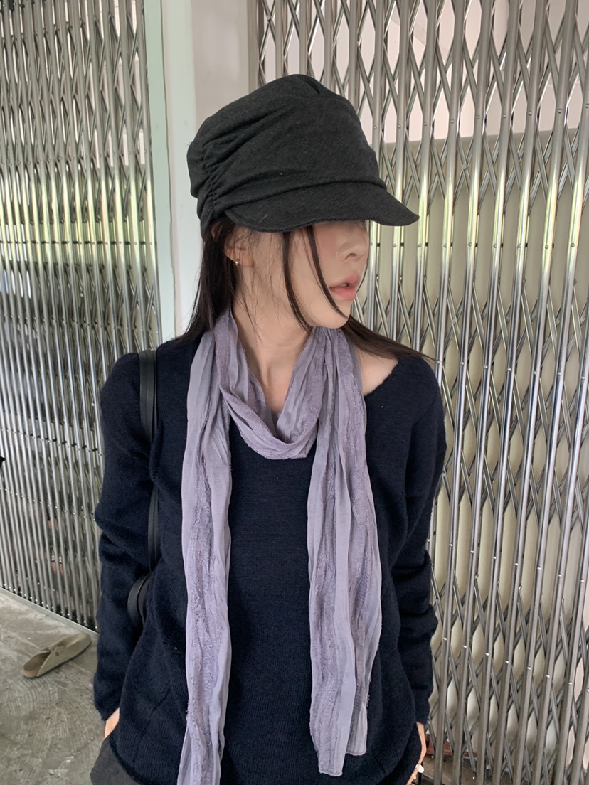 VAARA東大門代購女士新品真品人氣圍巾披肩麻花針織蕾絲圍巾VAARA圍巾/披肩