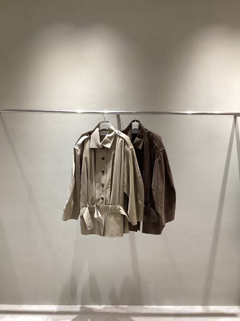 NEAR LEAP-P東大門實拍女裝新品推薦熱賣休閑夾克含腰帶NEAR LEAP/The N:L夾克