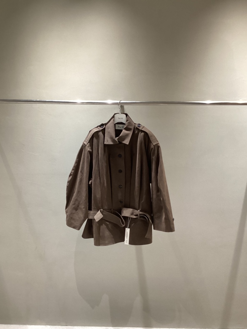 NEAR LEAP-P東大門實拍女裝新品推薦熱賣休閑夾克含腰帶NEAR LEAP/The N:L夾克圖色2
