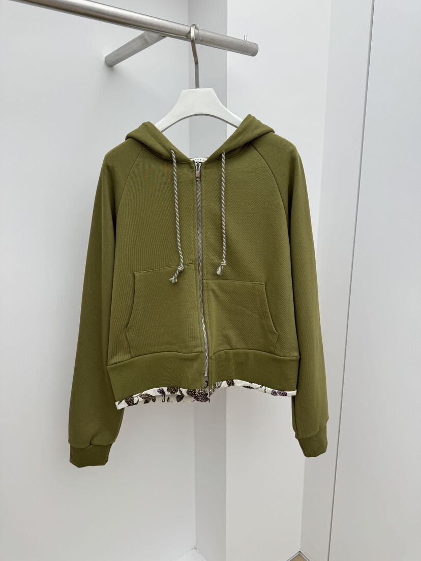 PEBBLE東大門實拍女士新款時尚熱賣衛衣拉鏈連帽衫印花撞色PEBBLE衛衣圖色2