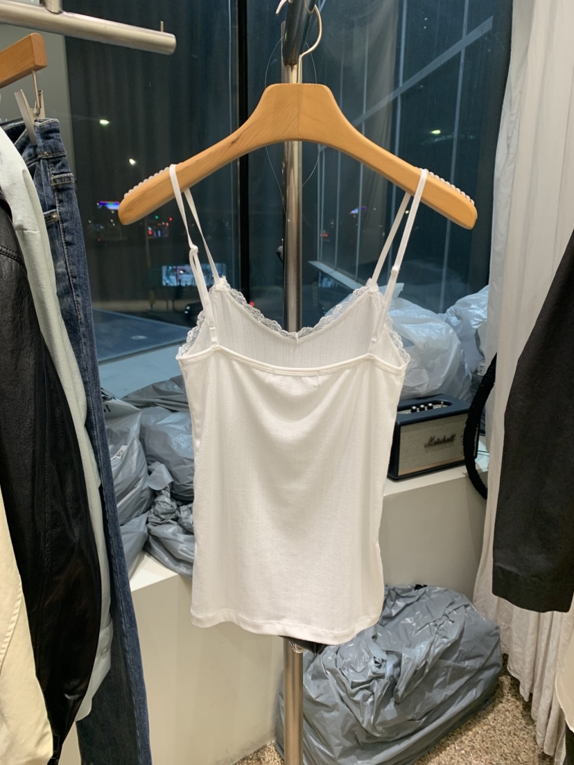 VAARA韓國直郵女士新款熱賣真品時尚人氣吊帶背心蕾絲無袖VAARA吊帶/背心