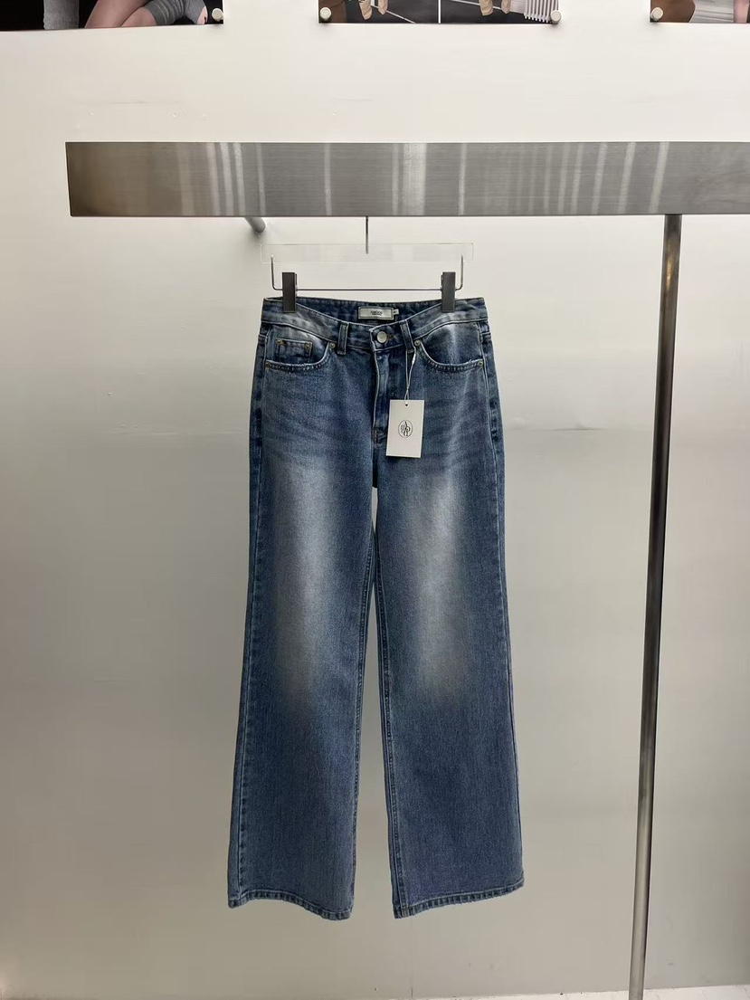 AMOOD東大門實拍女士新款時尚熱賣真品推薦人氣休閑牛仔褲AMOOD牛仔褲圖色1