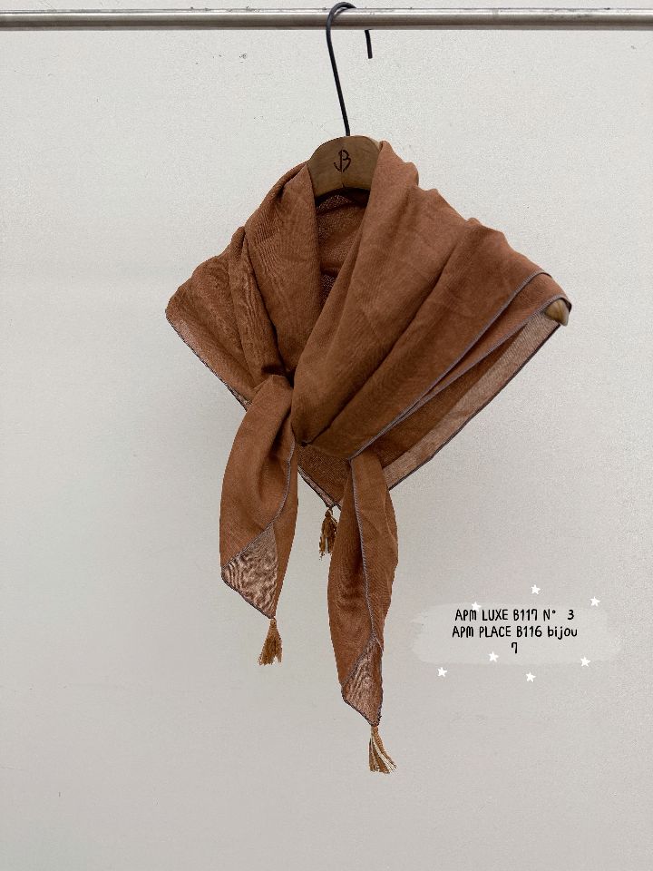 N3韓國直郵女裝新品真品熱賣休閑推薦人氣圍巾披肩流蘇棉質N3圍巾/披肩圖色3
