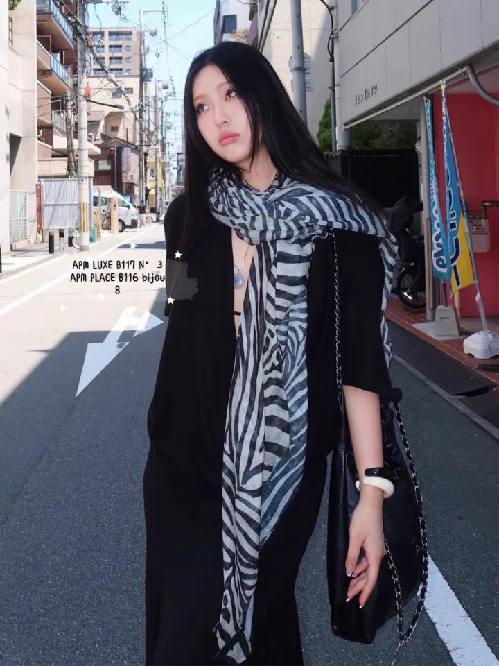 N3東大門實拍女裝新品真品熱賣人氣推薦休閑圍巾披肩圍巾N3圍巾/披肩