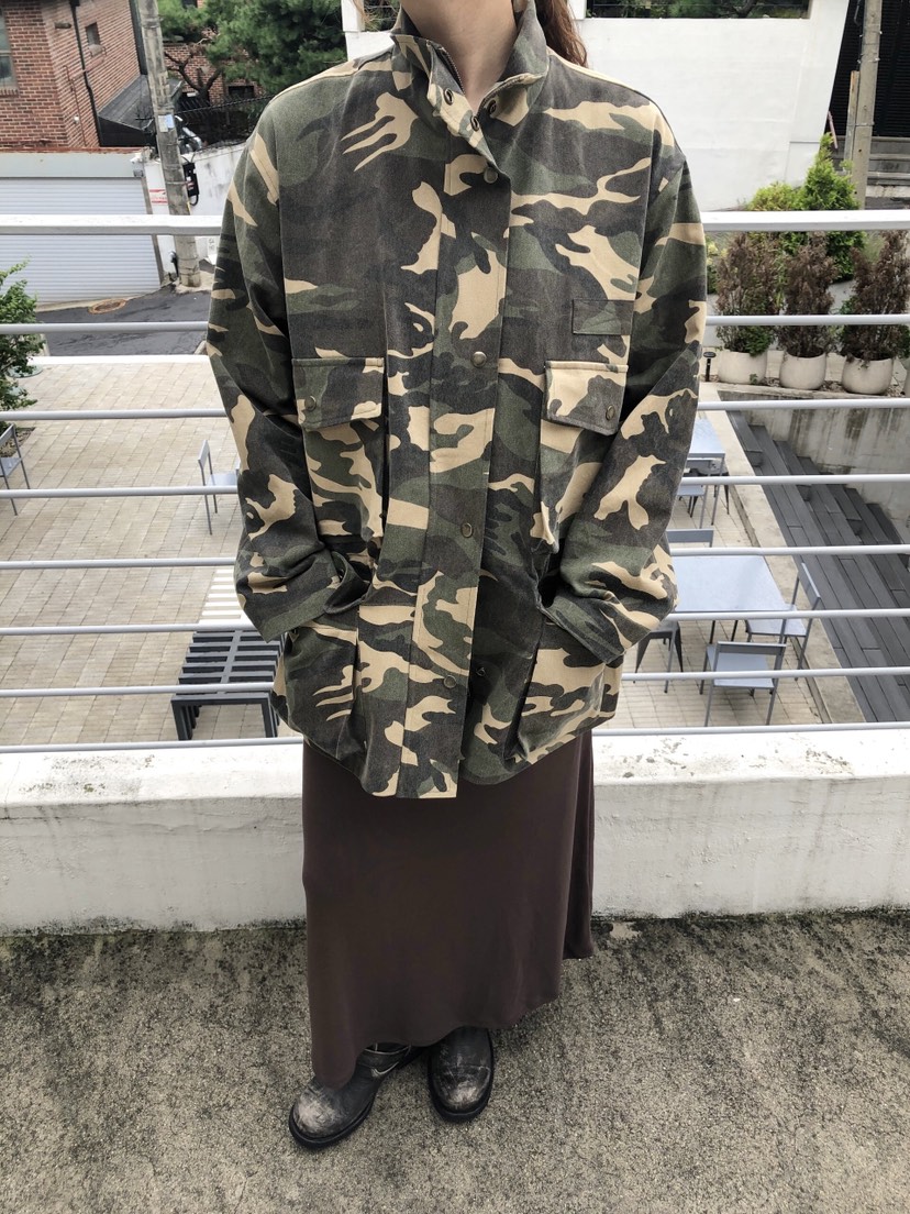 ARROW東大門實拍女士新品人氣推薦時尚真品休閑夾克口袋迷彩ARROW夾克