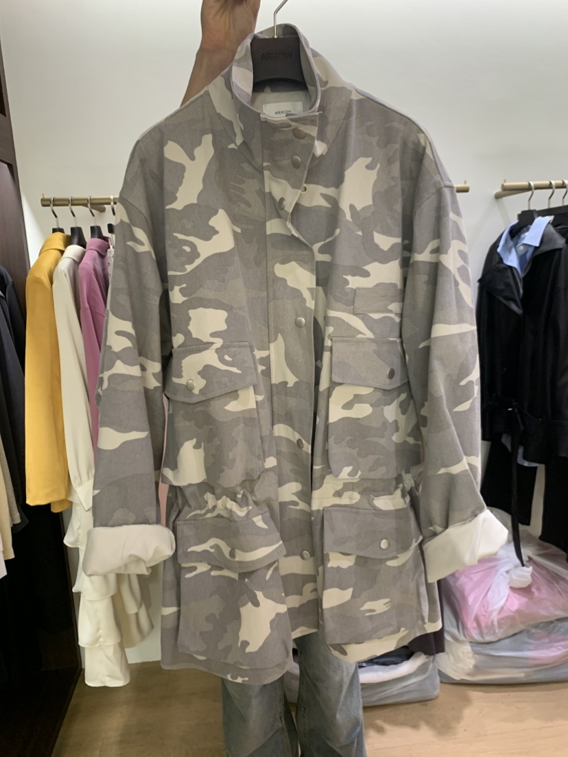 ARROW東大門實拍女士新品人氣推薦時尚真品休閑夾克口袋迷彩ARROW夾克圖色2