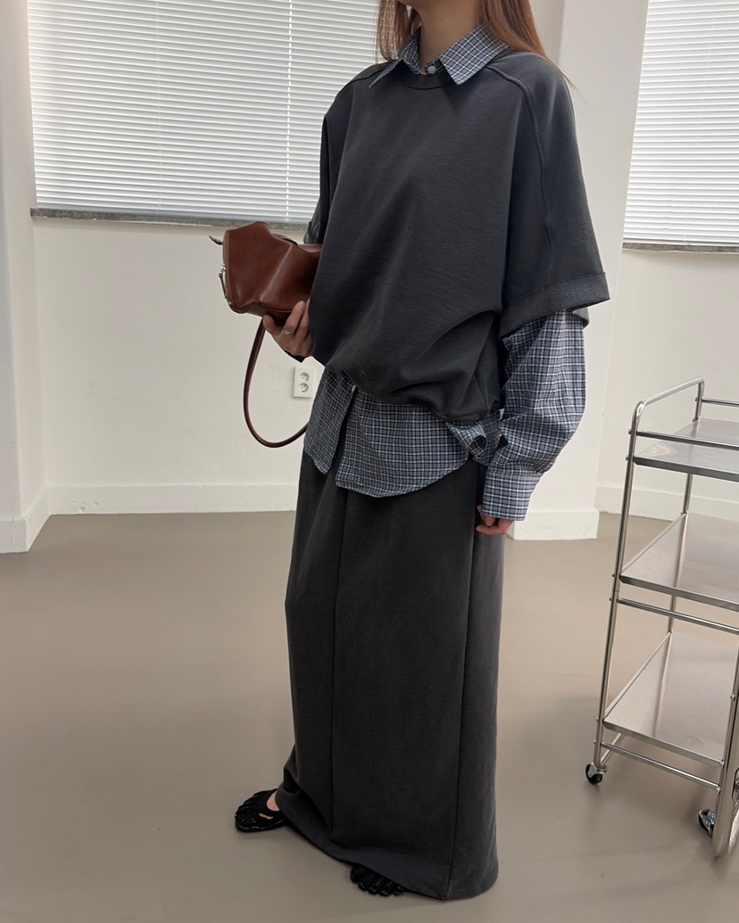 AT THE TOP東大門代購女裝新品真品時尚休閑推薦熱賣長裙AT THE TOP長裙