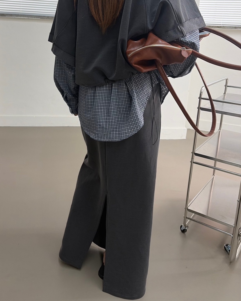 AT THE TOP東大門代購女裝新品真品時尚休閑推薦熱賣長裙AT THE TOP長裙
