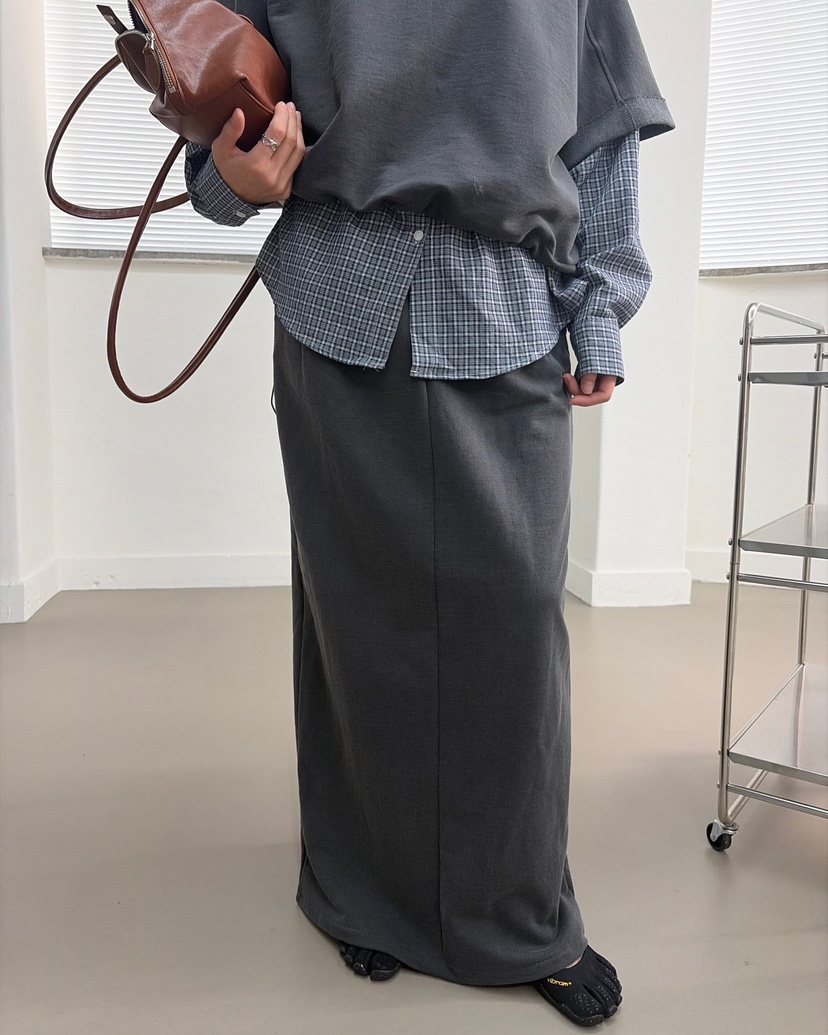 AT THE TOP東大門代購女裝新品真品時尚休閑推薦熱賣長裙AT THE TOP長裙