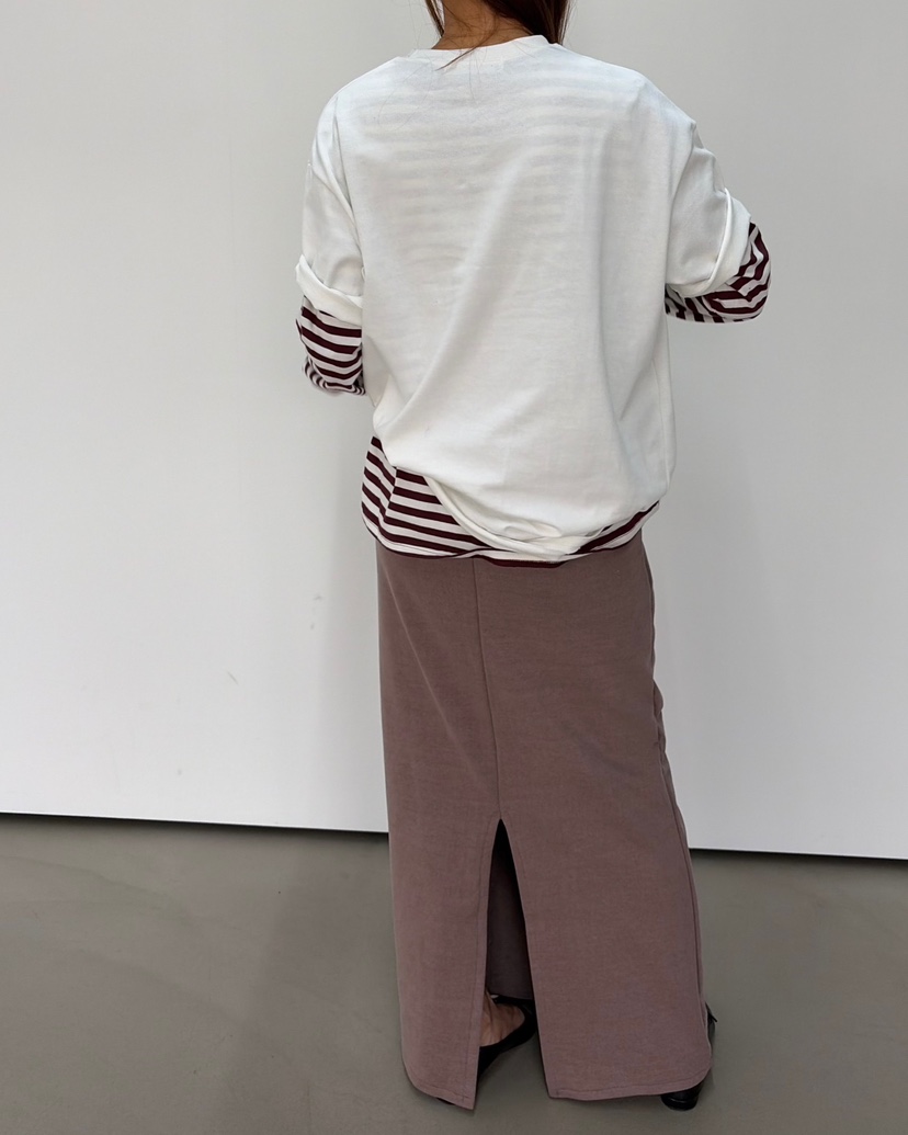 AT THE TOP東大門代購女裝新品真品時尚休閑推薦熱賣長裙AT THE TOP長裙