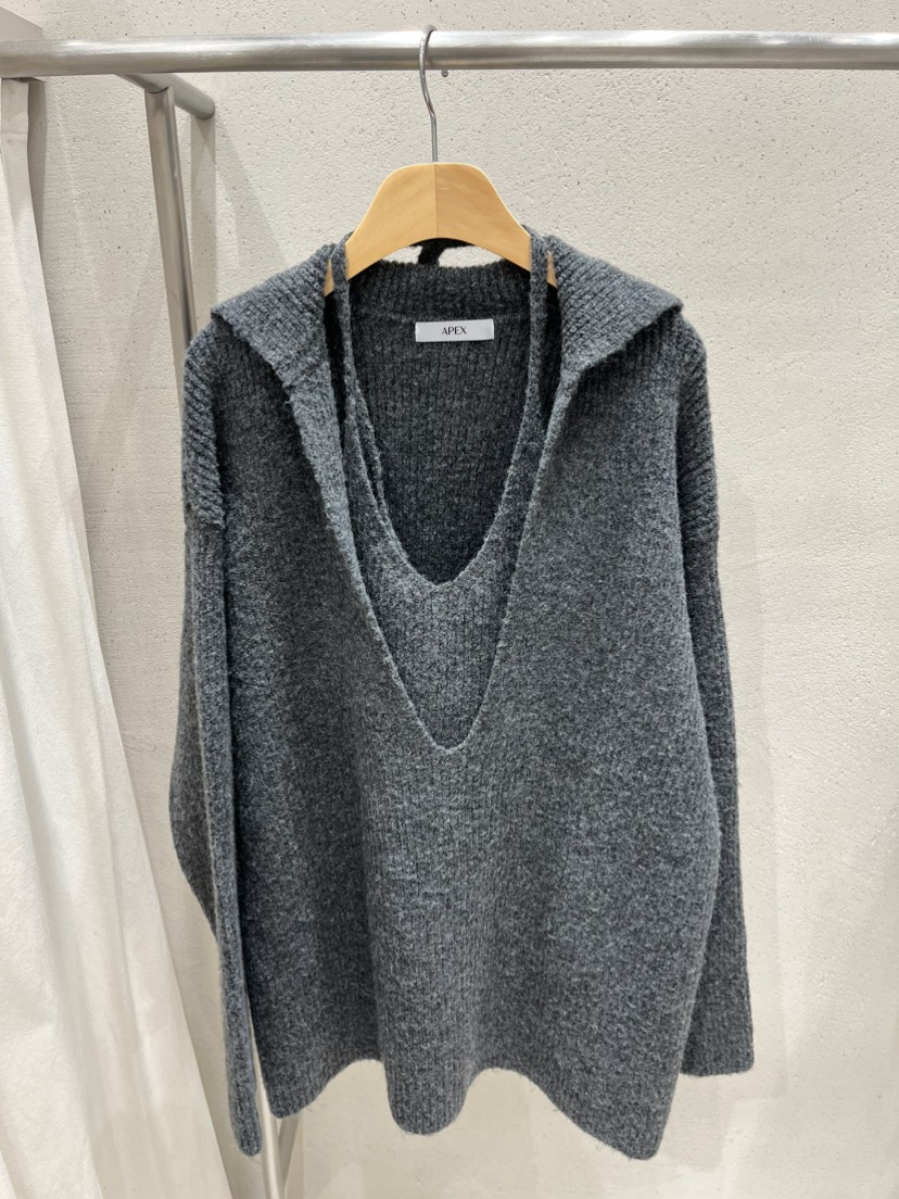 APEX東大門直郵女士新品真品推薦休閑時尚熱賣套裝羊毛露背APEX-2件起套裝圖色1